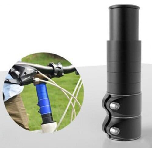 124/138mm Road MTB Bike Stem Rise Up Handlebar Bicycle Riser Adapter Extender
