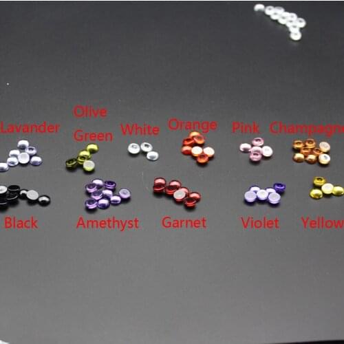 9 colors 20pcs 3~12mm AAAAA Round Shape Cabochon White,Voilet,Olive,Purple, Black, Pink Cubic Zirconia Loose cz Stone bead