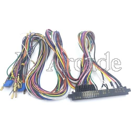 Arcade JAMMA 56 Pin Interface Cabinet Wire Wiring Harness Loom Multicade Arcade PCB Cable Jamma 60-in-1 board&Pandora box