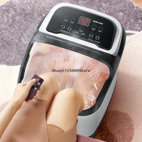 Footbath barrel full automatic constant temperature heating household footbath electric massage footbath barrel high-deep footba
