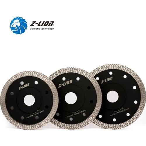 Z-LION 105/115/125MM Diamond Saw Blade For Tile Ceramic Granite Marble Wave Style Diamond Cutting Disc Aggressive Circular Saw