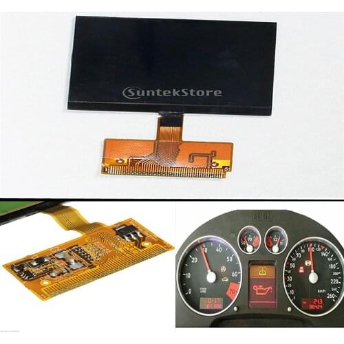 1.5" Glass LCD Instrument Speedometer Display Screen for A4 A6 C5 B5 B6