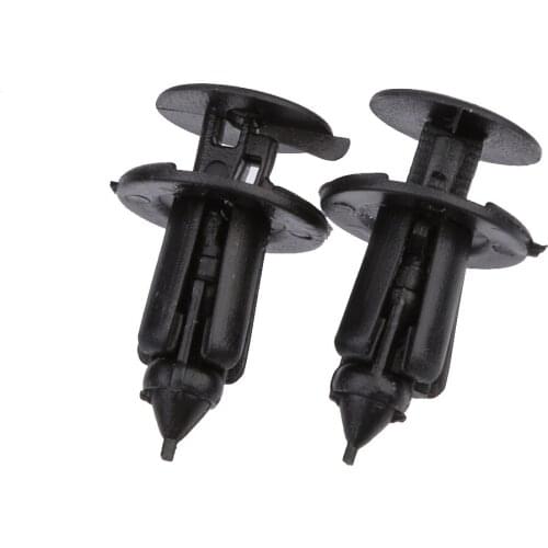 30pcs Nylon Bumper Fastener Rivet Retainer For TOYOTA 7587-30120