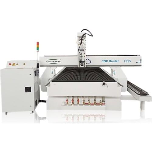 China 1325 4 Axis Wood Cnc Router 3d Engraving Machine with Rotary Cnc Router