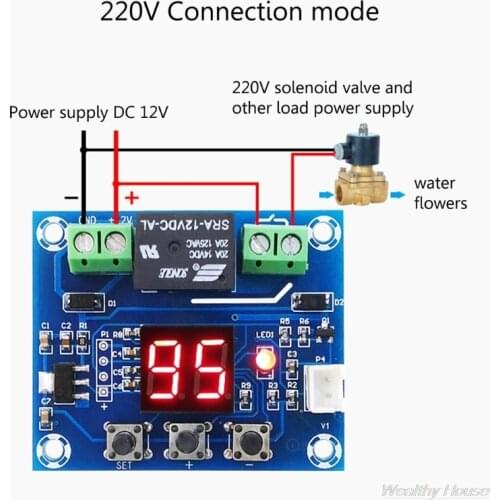 12V Soil Humidity Sensor Controller Irrigation System Automatic Watering Module D22 20 Dropshipping