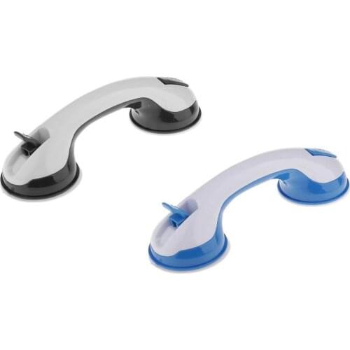 Set of 2 Super Suction Grip Bath And Shower Safety Handle Instant Bathroom and Household Safety Bar for Kid Elderly