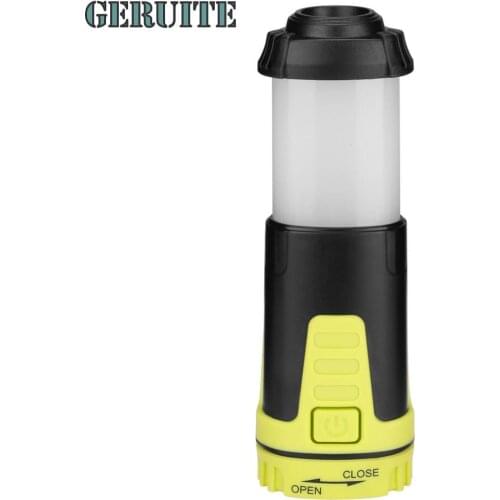 100LM Portable LED Camping Light With Magnetic Base Collapsible Survival Tent Lights Flashlight Night Lights