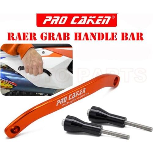 Grab Handle Bar Rear Seat Pillion Passenger Grab Rail Handle For - 125 250 300 350 450 500 EXC SX EXCF SXF 16-17 Gold
