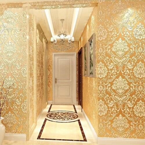 Non-woven self-adhesive wallpaper, bedroom, living room, wave pattern decorations for living room for the walls room decor