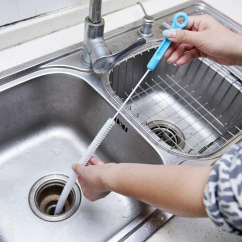 Bendable sewer pipeline dredge sink hair kitchen accessories cleaning tools