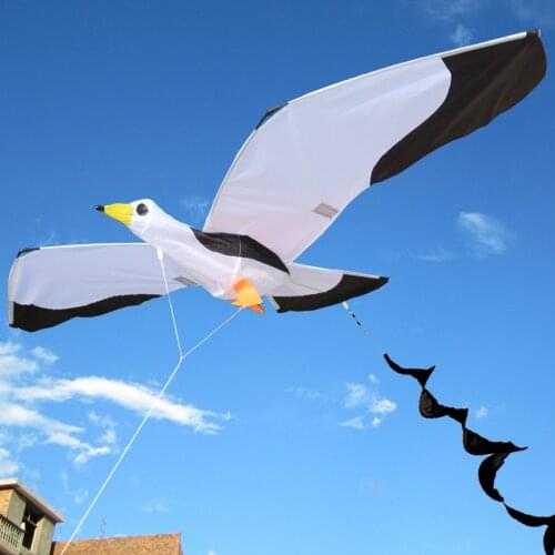 3D Seagull Kite Flying Game Outdoor Sport Fun Toy with 100m Line Fun Sports Educational Toys For Kids Adults Brithday Gifts