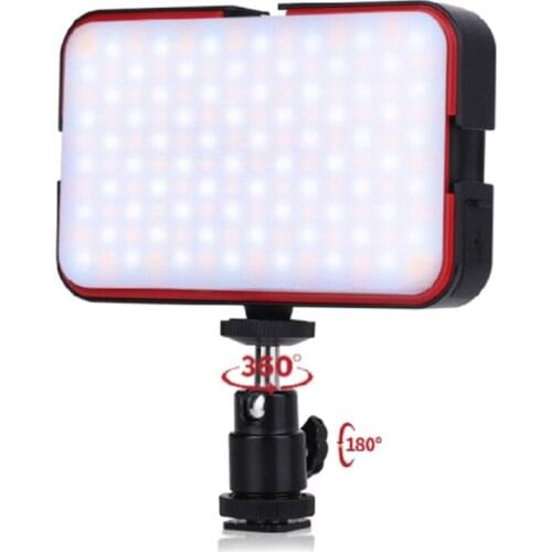 H7JF LED Fill Lamp Video Lighting for Conference Light Stream LED Video Light with Mini Panel DC 8V 3A