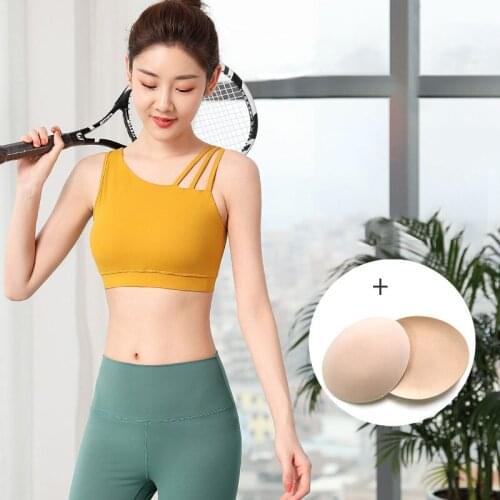 Sports Bras Women Push Up Solid Sports Bra Jogging Gym Women Yoga Vest Girl Underwear Fitness Running Beautiful Back Sport Tops