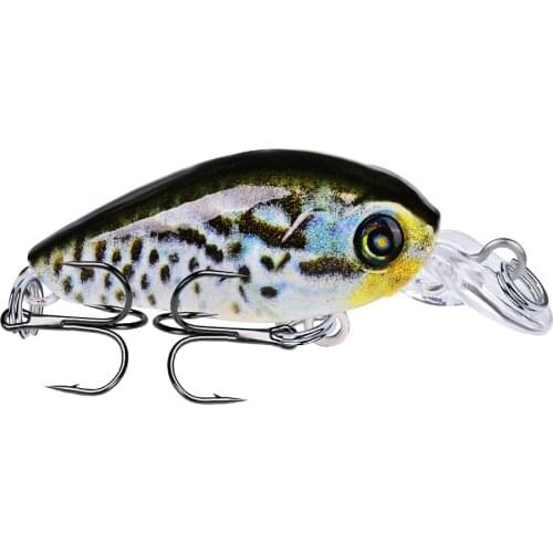 1pcs Minnow Fishing Lure 47mm 4g Crankbait Leurre isca artificial Hard Bait Wobblers Swimbait Fishing Accessories