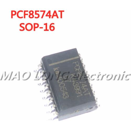 10PCS/LOT PCF8574AT SOP16 PCF8574A SOP PCF857 PCF8574T SOP-16 SMD In Stock Digital touch converter Expander chip