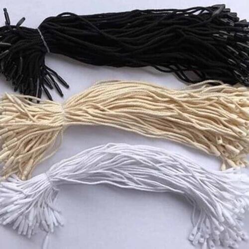 1000pcs 2018 Tag line, cotton thread, tag line, general clothing, package, mail, top-grade, bullet clothing, tag line hot sell