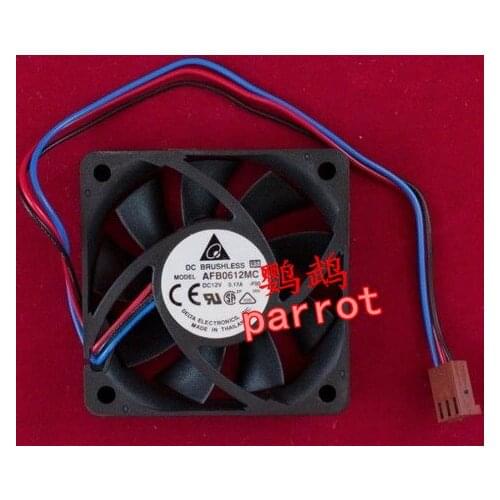 AFB0612MC Original DELTA6015 DC12V 0.17A 3 wire cooling fan