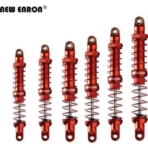2Pc Oil Adjustable Damper 70mm 80mm 90mm 100mm 110mm 120mm Metal Shock Absorbe For RC Car Truck Crawler 1/10 TRX4 Axial SCX10