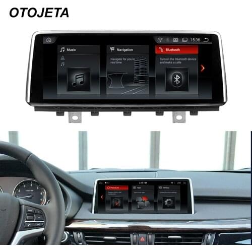 64GB big memory Android 9.0 Car Multimedia Player 10.25" IPS screen For BMW X5 X6 F15 F16 GPS E70 E71 NBT CIC Navigation stereo