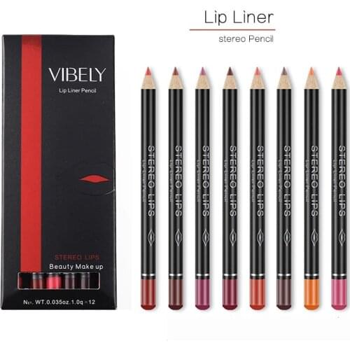 BOLUOYIN Waterproof Lip Pencils