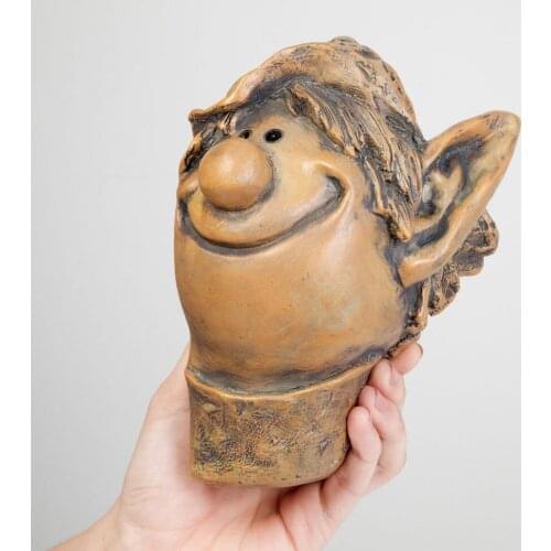 Garden Peeper Resin Ornaments Elves Tree Hugs Outdoor Plants Garden Decoration Ornaments