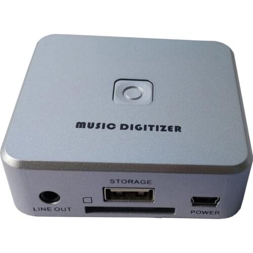 Audio Recorder Music Digitizer Converter, Convert Analog Music to USB Flash disk/ SD Card /MP3 player, No pc Required
