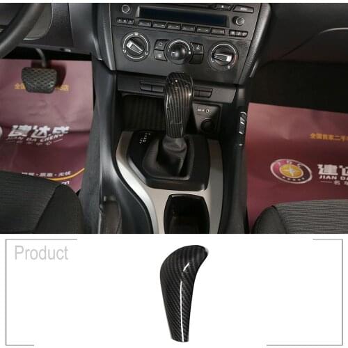 For E48 E61 E64 E65 E85 E86 E83 E53 E81 E82 E87 E90 E91 E92 E93 ABS Car Gear Shift Head Cover Trim