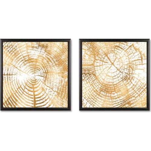 Fashion NO Frame Wall Decorations 2pcs / Set Modern Abstract decoration Canvas Print Artist Canvas Decoration