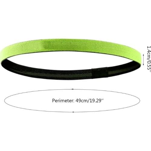 Nylon Elastic Head Sweatband Men Women Yoga Hair Bands Running Sweat Bands Fitness Headband