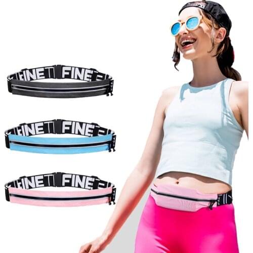 New Quick-Drying Outdoor Sports Running Waist Bag Waterproof Invisible Mobile Phone Bag Multifunctional Large Capacity Belt Bag