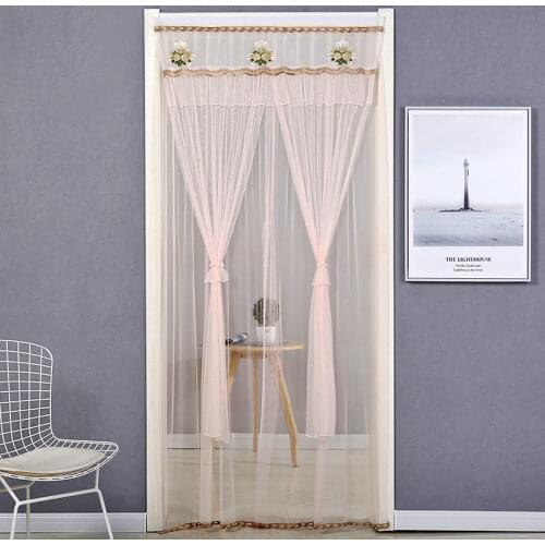 New Double-Layer Anti-Mosquito Curtains For Home Bedroom Kitchen Self-Adhesive Curtains With Velcro Curtains Easy To Assemble