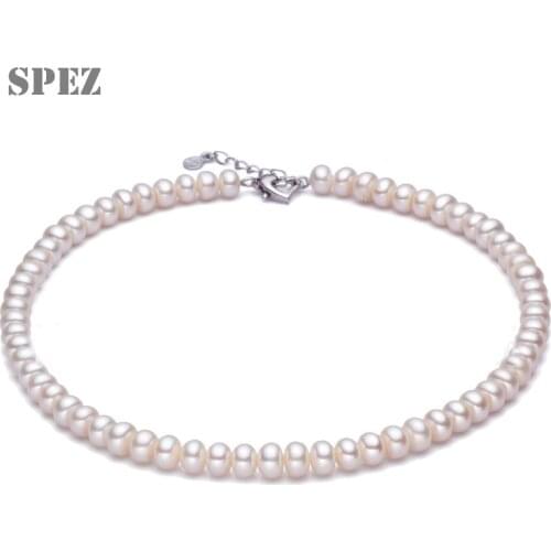 Natural Freshwater Pearl Necklace Vintage Pretty Chokers Necklaces Gifts For Women 2021 Fashion Jewelry Gift