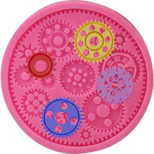 Watch Accessories Shape Silicone Cake Mold For Cakes Decoration Sugar Craft Tools