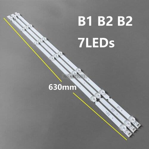 LED Backlight Strip for 32'' ROW2.1 Rev TV AGF78202301 6916L-1437A 6916L-1438A LC320DUE-SFR1 32LN575U-ZE 32LN5700-CB 32LN5400