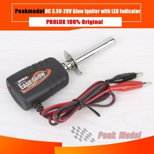 Prolux PX2201 DC 3.5V-20V Glow Igniter with LED Indicator