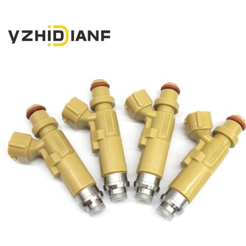 4Pcs Fuel Injector 23250-11130 / 23209-11130 Fits For Toyota Corolla E11 1.4