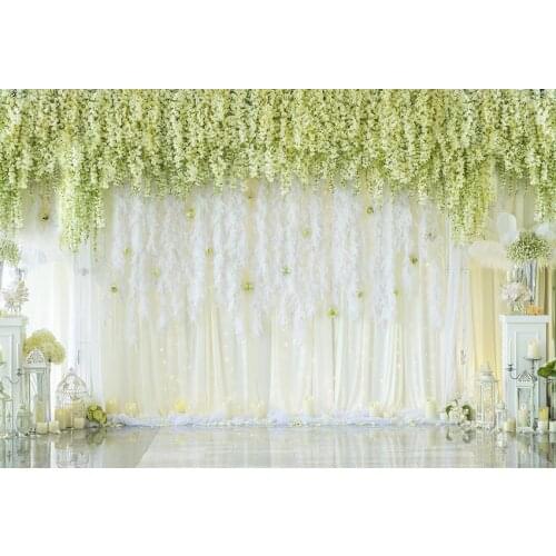 Drop flowers wedding photo backgrounds vinyl fotografia marriage photography backdrops for photo studio props photophone lv-2354