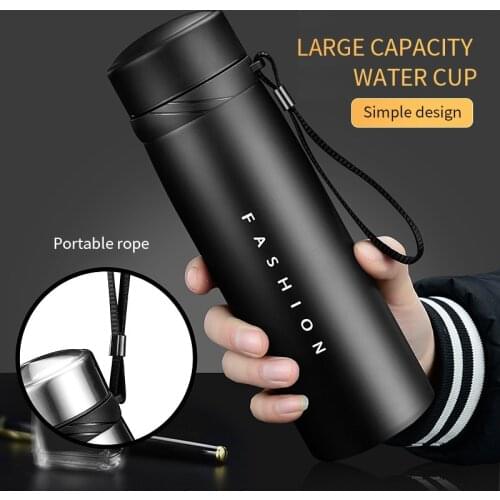 1100ml/900ml/700/500MLPortable Double Stainless Steel Vacuum Flask Coffee Tea Thermos Sport Travel Mug Large Capacity Thermocup