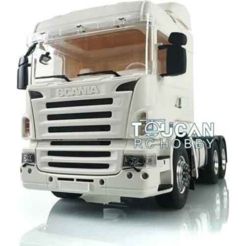 6*6 Sca LESU 1/14 Metal Chassis RC Cab Tractor Truck Car THZH0313-SMT4