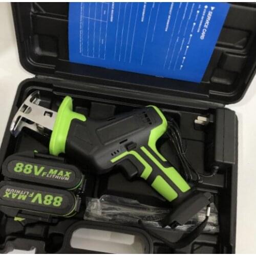 Cordless Sabre Saw Electric Reciprocating Data-type Electric Saber Saw Outdoor Portable Logging Chainsaw Lithium Sabre Saw