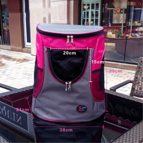 Fashion Pet Travel Transportation Space Shape Outcrop hidden Breathable Pet Backpack Pet Dog Bag Outdoor Portable Cat Suitcase