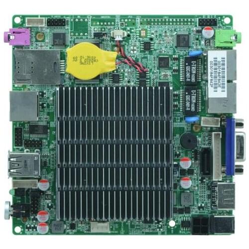 Dual GIgabit rj45 DC12V J1800 Bay Trial NANO Mini Motherboard Fanless