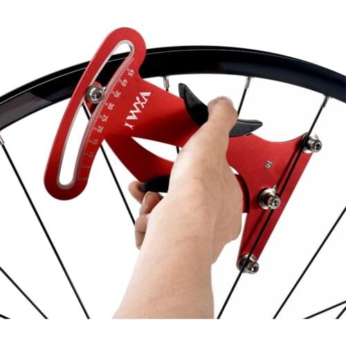 MTB Bicycle Spoke Tension Meter Aluminum Tensiometer Wheel Builder Tool Bike High Precision Indicator Repair Tool