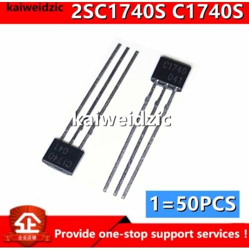 Kaiweikdic New imported original 2SC1740S C1740 2SC1740 In line transistor TO-92 medium power transistor
