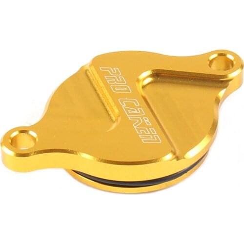 Motorcycle CNC Engine Oil Filter Cover Cap For SUZUKI RMZ 250 RMZ250 07-16 RMZ450 05-16 RMX450Z 2010