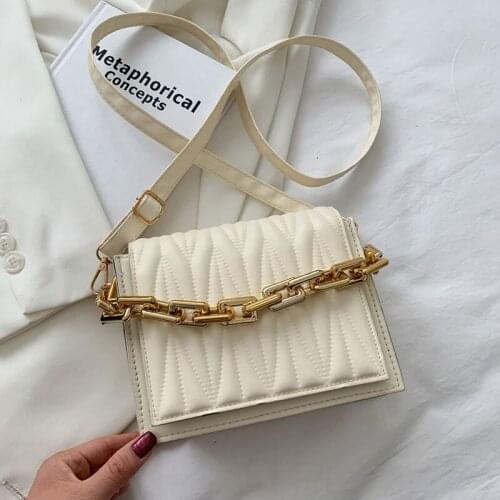 Fashion Summer Handbags Bag For Women High Quality Soft Leather Simple Style Shoulder Bag Pleated Trend Female Crossbody Bag