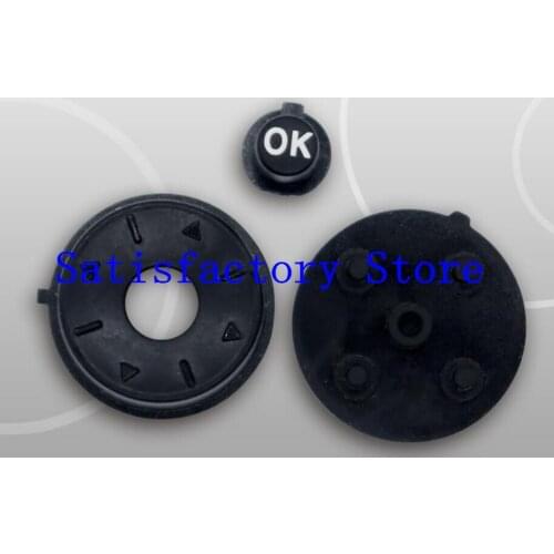 A set of Original for Nikon D7000 OK button orientation button Direction button and Electroconductive paste Camera Repair part