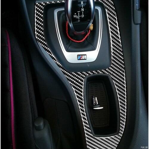 It Is Suitable For BMW Gear Large Panel Frame E84 Old X1(11-15) The Carbon Fiber Left Hand Drive