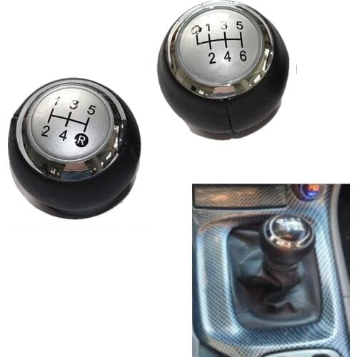 5/6 Speed Leather Manual Gear Shift Knob For Toyota Corolla 1.8MT 2007 2008-2013 For Toyota RAV4 AVENSIS YARIS