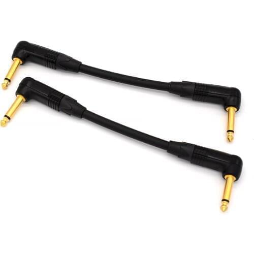 Hand welding Mogami 2524 6.35mm to 6.5 tr jack plug electric guitar musical instrument audio cable Guitar EFFECTORS cable